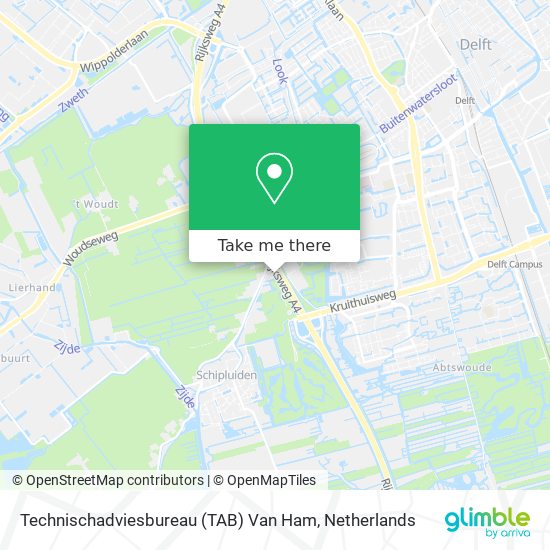 Technischadviesbureau (TAB) Van Ham map