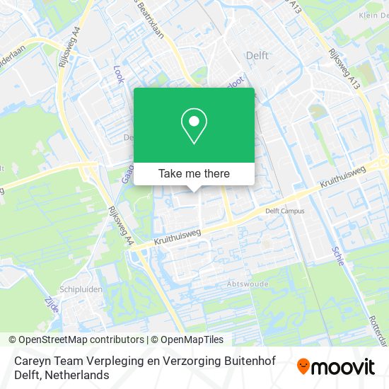 Careyn Team Verpleging en Verzorging Buitenhof Delft Karte