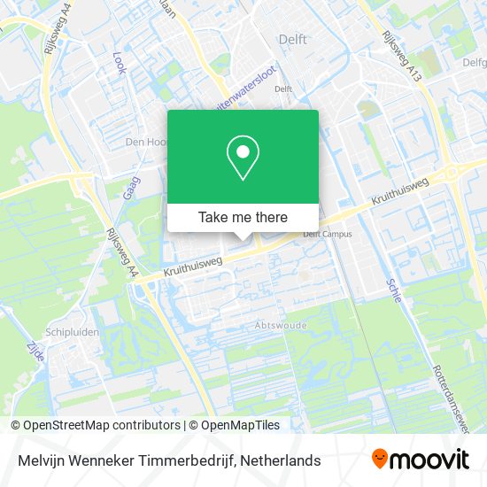 Melvijn Wenneker Timmerbedrijf Karte