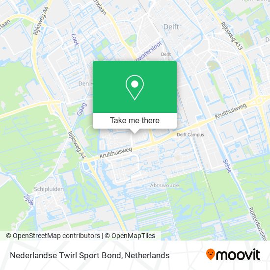 Nederlandse Twirl Sport Bond map