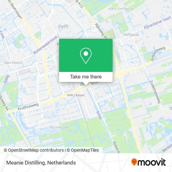 Meanie Distilling map