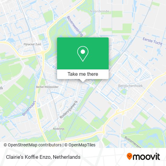 Clairie's Koffie Enzo Karte