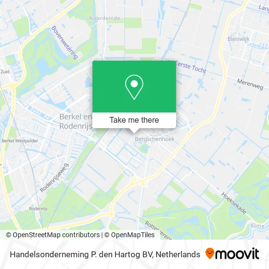 Handelsonderneming P. den Hartog BV map