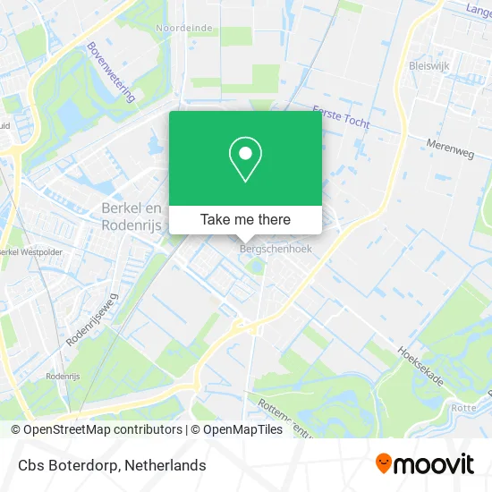 Cbs Boterdorp map