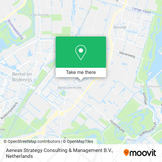 Aeneas Strategy Consulting & Management B.V. map