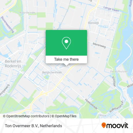 Ton Overmeer B.V. map