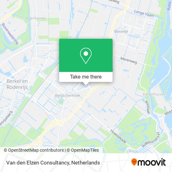 Van den Elzen Consultancy map