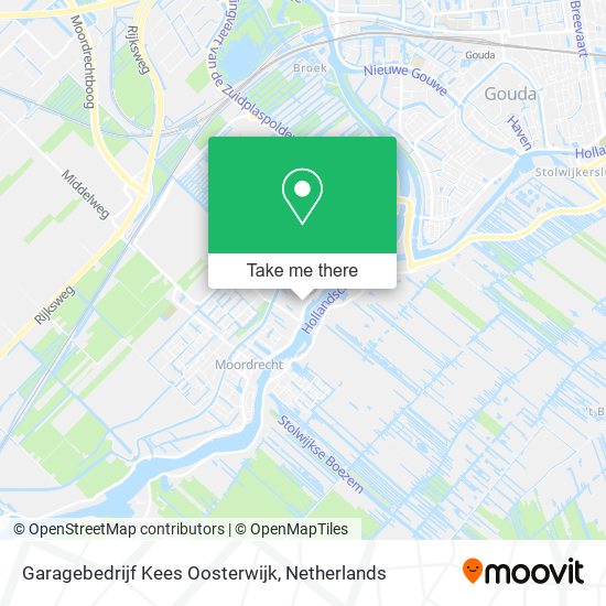 Garagebedrijf Kees Oosterwijk map