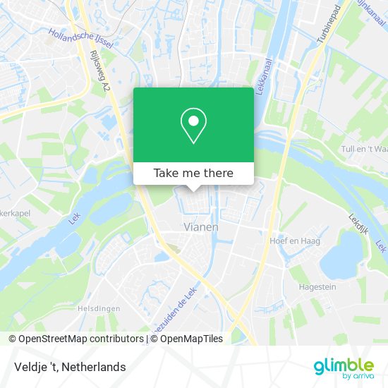 Veldje 't map