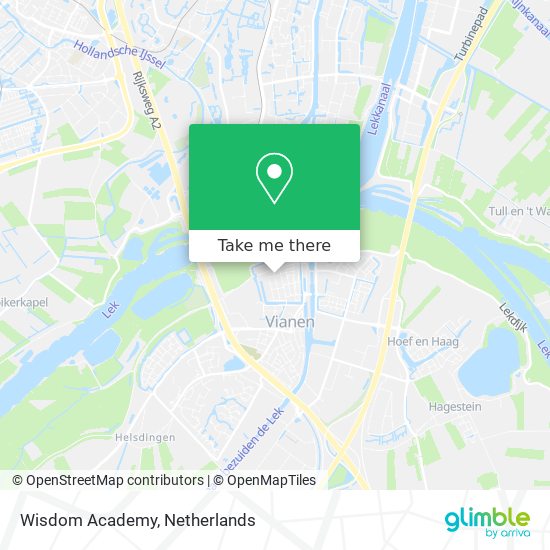 Wisdom Academy map