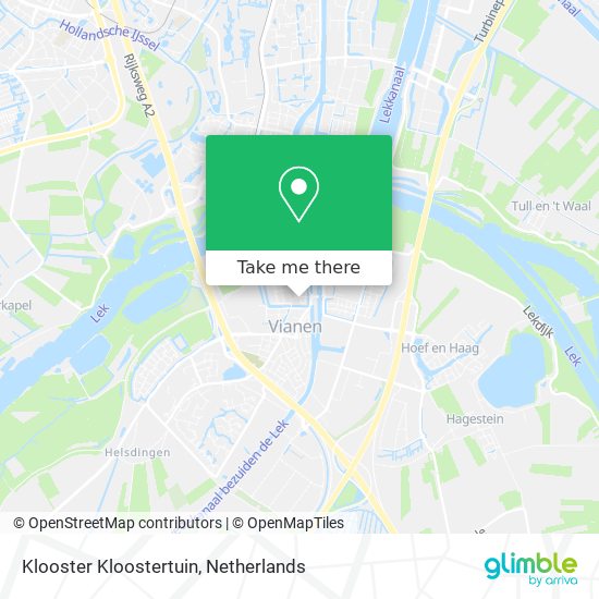 Klooster Kloostertuin map