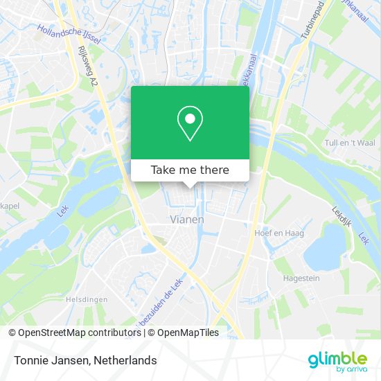 Tonnie Jansen map