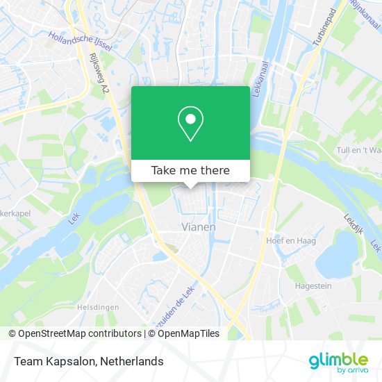 Team Kapsalon map