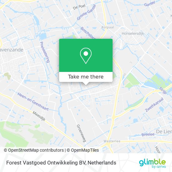 Forest Vastgoed Ontwikkeling BV map