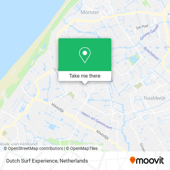 Dutch Surf Experience map