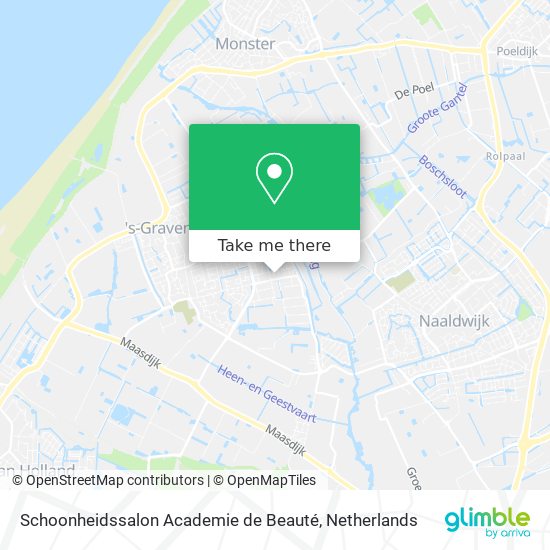 Schoonheidssalon Academie de Beauté Karte