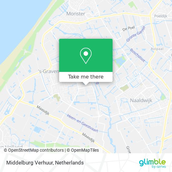 Middelburg Verhuur Karte