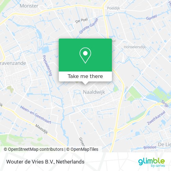 Wouter de Vries B.V. map