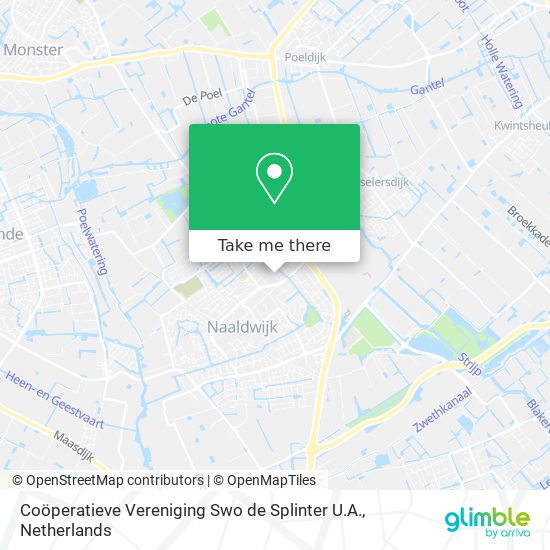 Coöperatieve Vereniging Swo de Splinter U.A. map