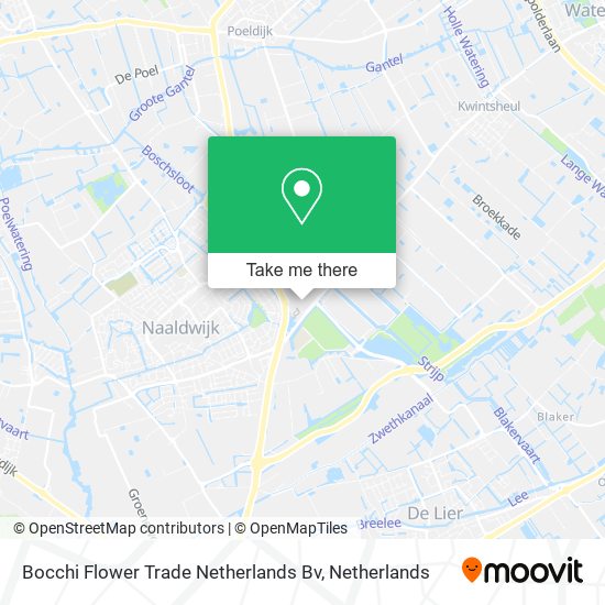 Bocchi Flower Trade Netherlands Bv map