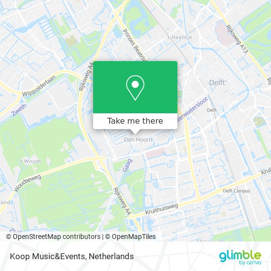 Koop Music&Events map