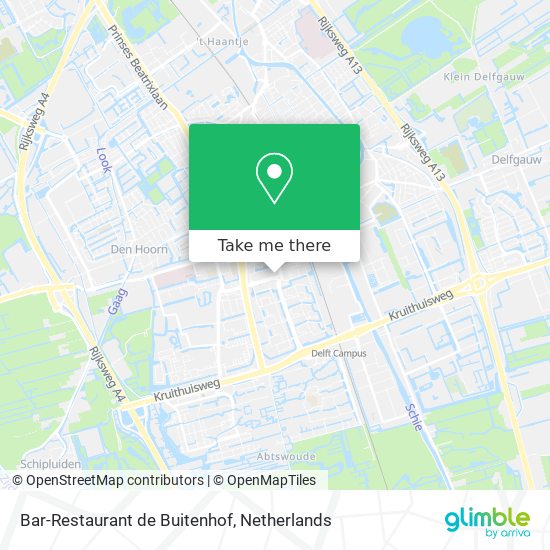 Bar-Restaurant de Buitenhof map