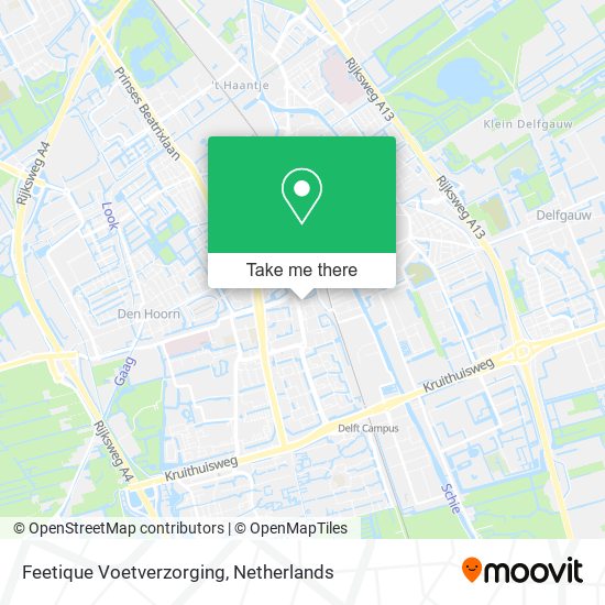 Feetique Voetverzorging map