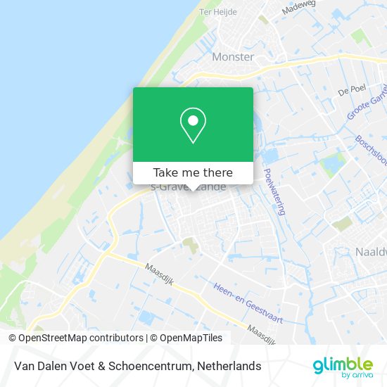 Van Dalen Voet & Schoencentrum map