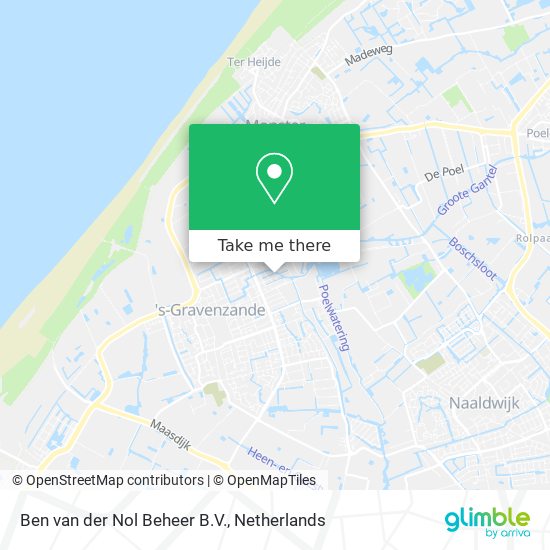 Ben van der Nol Beheer B.V. map