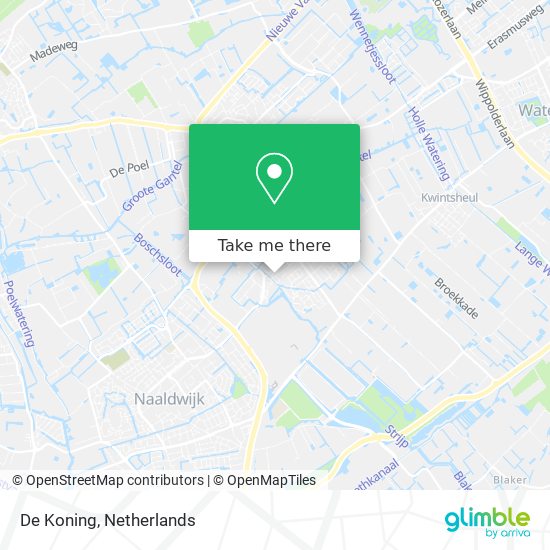 De Koning map