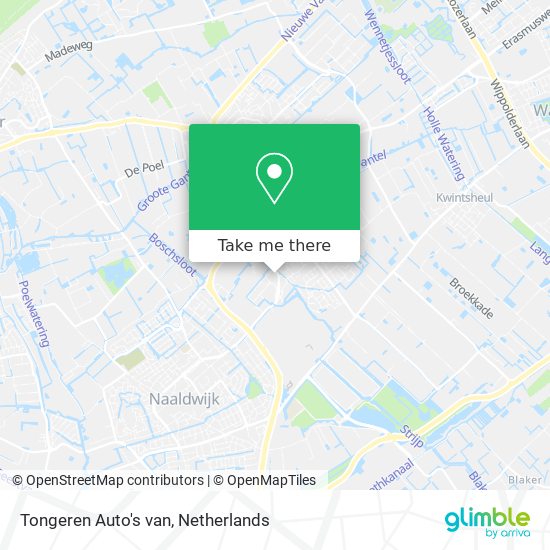 Tongeren Auto's van map