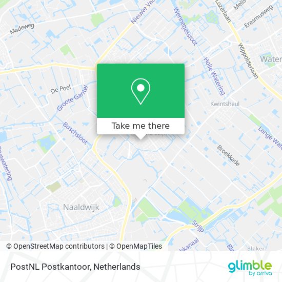 PostNL Postkantoor map