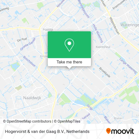 Hogervorst & van der Gaag B.V. map