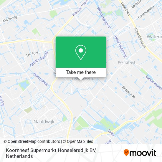 Koornneef Supermarkt Honselersdijk BV map