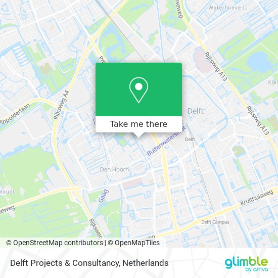 Delft Projects & Consultancy map