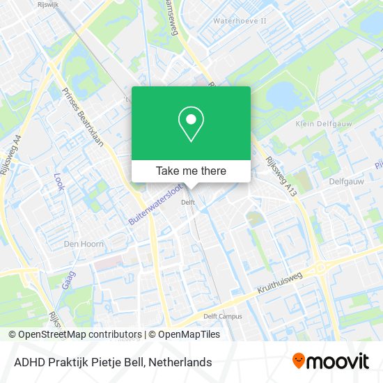 ADHD Praktijk Pietje Bell map