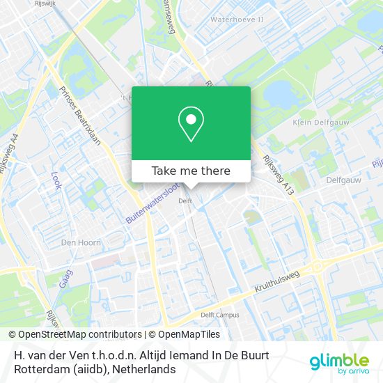 H. van der Ven t.h.o.d.n. Altijd Iemand In De Buurt Rotterdam (aiidb) map