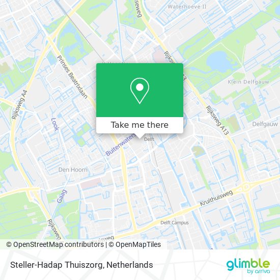 Steller-Hadap Thuiszorg map