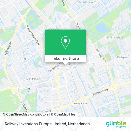 Railway Inventions Europe Limited Karte