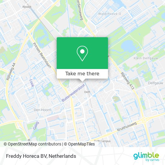 Freddy Horeca BV Karte