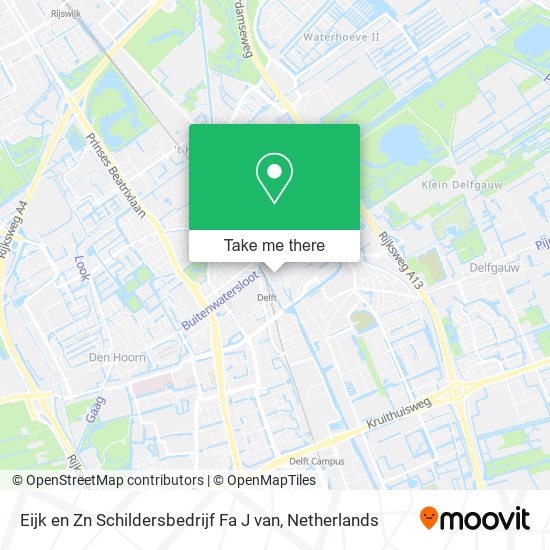 Eijk en Zn Schildersbedrijf Fa J van map