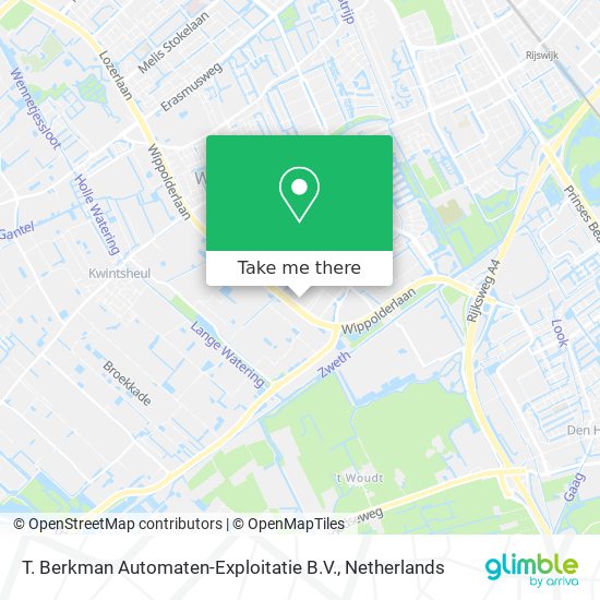 T. Berkman Automaten-Exploitatie B.V. map