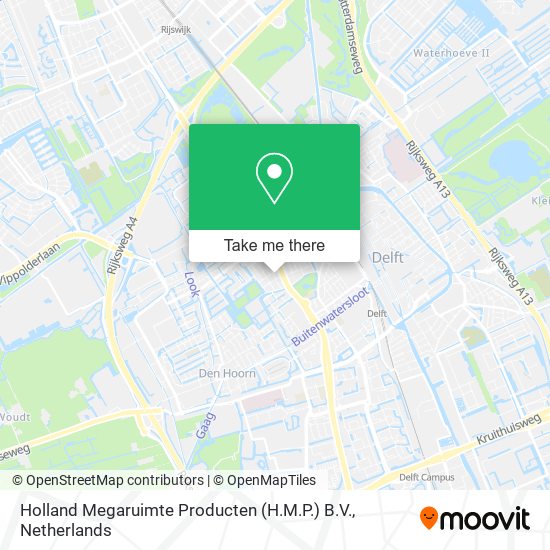 Holland Megaruimte Producten (H.M.P.) B.V. Karte