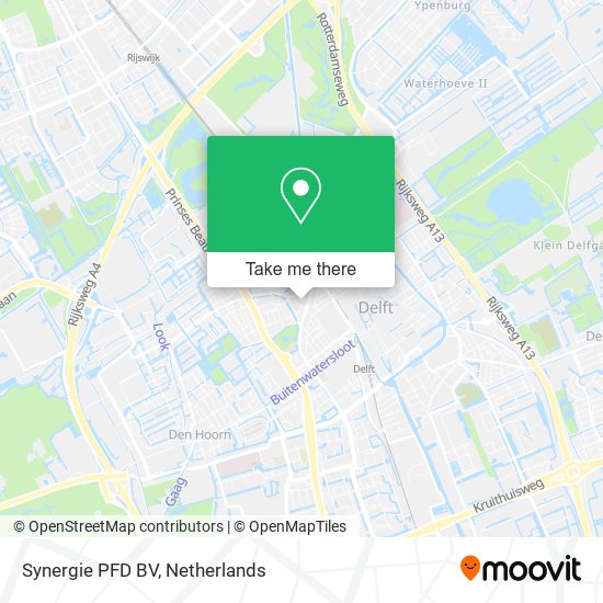 Synergie PFD BV map