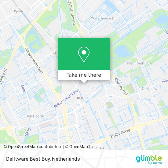 Delftware Best Buy map