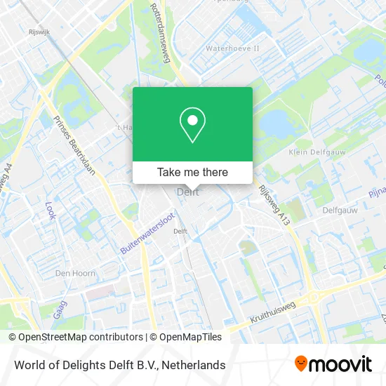 World of Delights Delft B.V. map