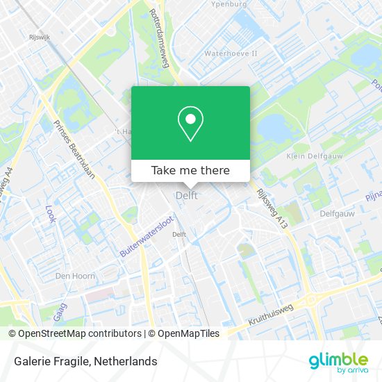 Galerie Fragile map