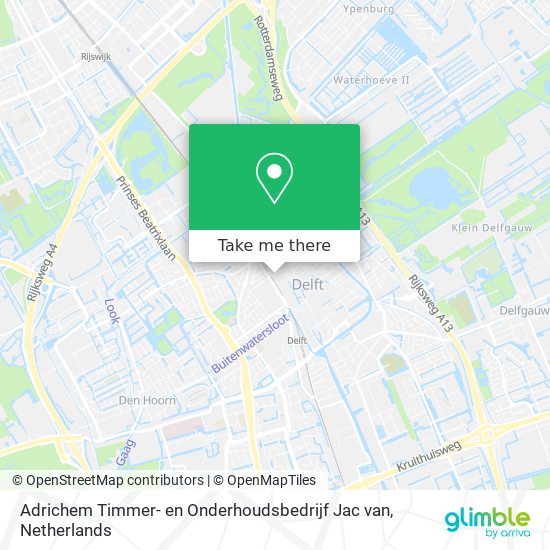 Adrichem Timmer- en Onderhoudsbedrijf Jac van map