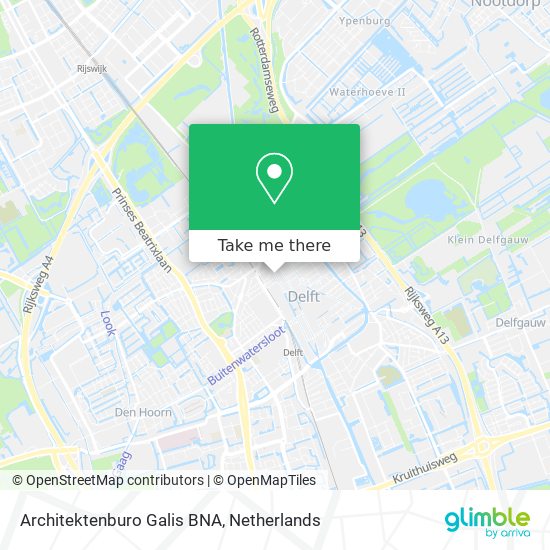 Architektenburo Galis BNA map