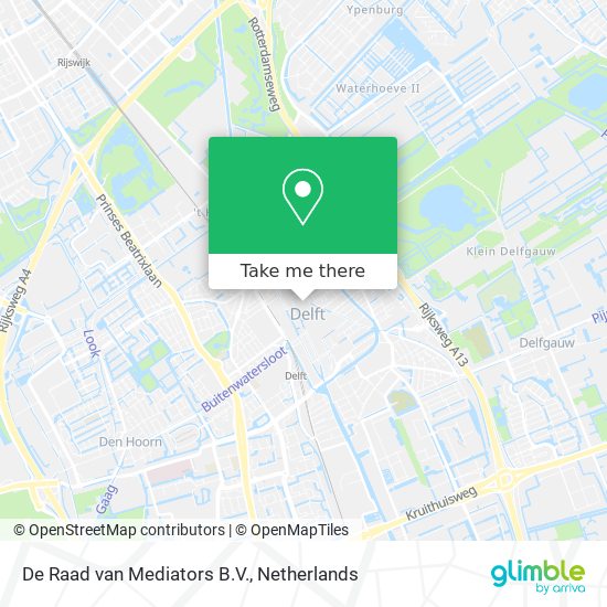 De Raad van Mediators B.V. map